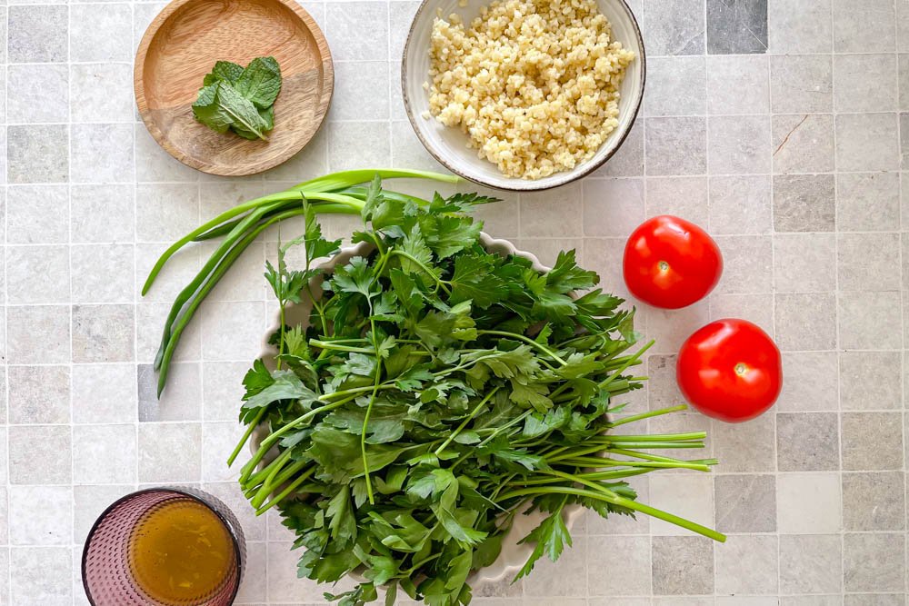 „Tabbouleh“ salotos - Mano Salotos „Tabbouleh“ salotų produktai