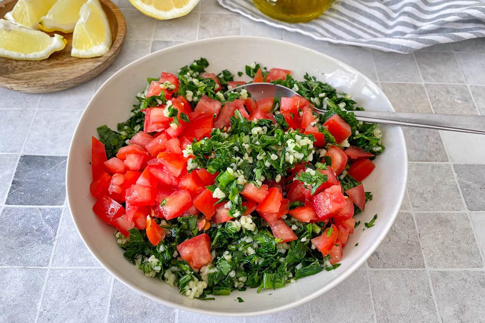 „Tabbouleh“ salotos - Mano Salotos Tabulė salotos
